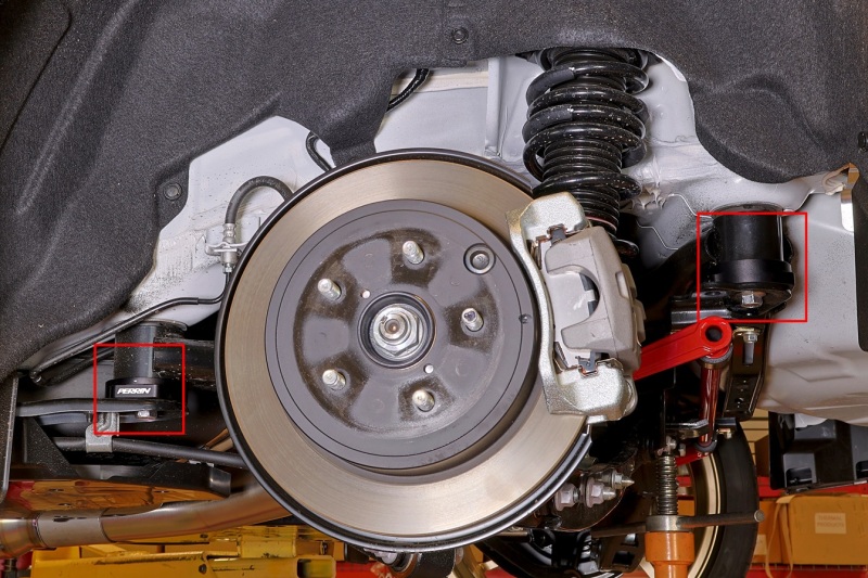 Subaru WRX Rear Subframe Lockdown - Perrin Performance - `15-`25